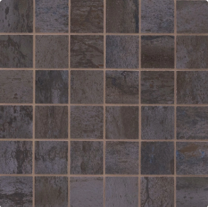 Oxide Iron 2x2 Matte Mosaic - porcelain tile